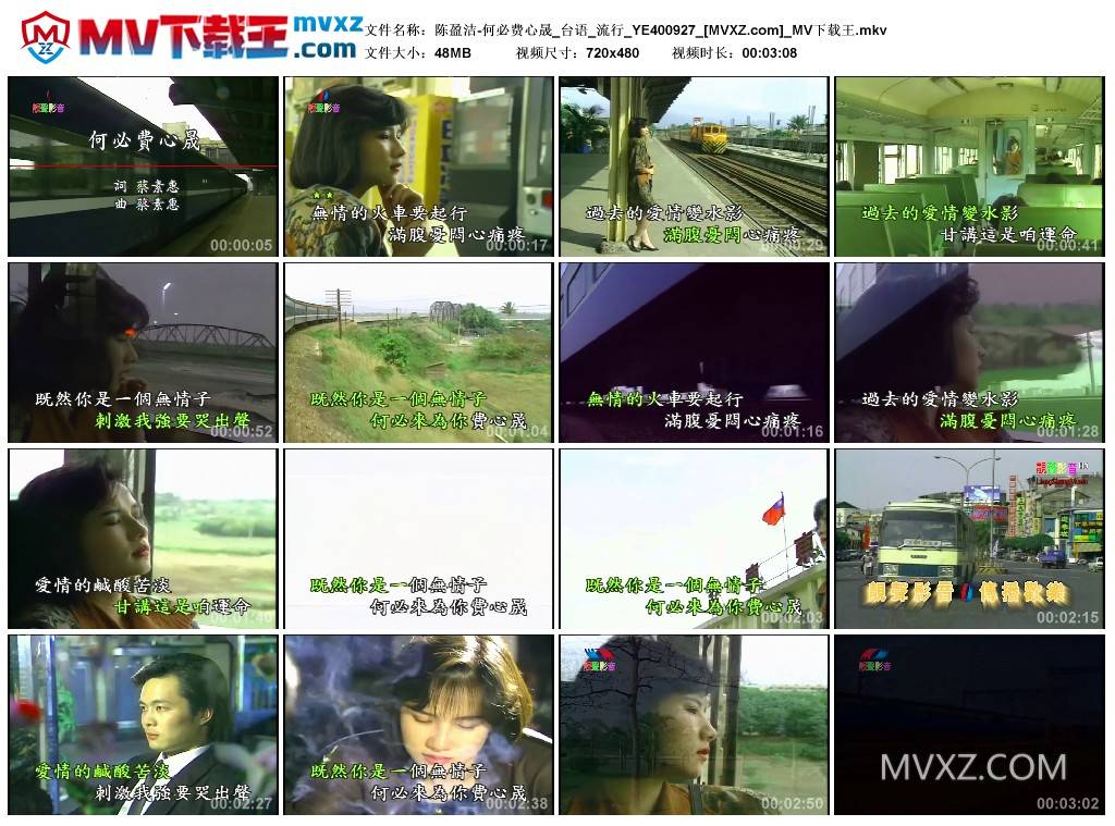 陈盈洁-何必费心晟_台语_流行_YE400927